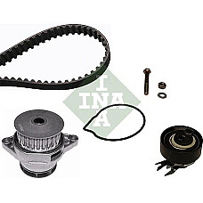 Set pompa apa curea dintata Set de sincronizare curea scripete pompa de apa SEAT AROSA CORDOBA CORDOBA VARIO I VW CADDY II (9K9B), Dubita, 11.1995 - 12.2004 INA 530 0166 30