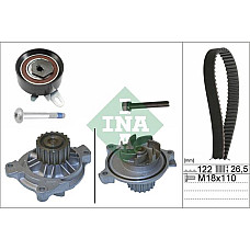 Set pompa apa curea dintata Set de sincronizare curea scripete pompa de apa VOLVO 850 S70 S80 I V70 I V70 II 2 VOLVO 850 (854), Sedan, 06.1991 - 10.1997 INA 530 0175 31