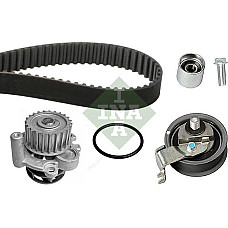 Set pompa apa curea dintata Set de sincronizare curea scripete pompa de apa AUDI A3 TT SEAT ALHAMBRA LEON TOLE VW GOLF IV Variant (1J5), Turism, 05.1999 - 06.2006 INA 530 0344 30