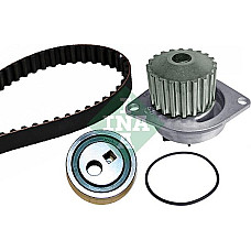 Set pompa apa curea dintata Set de distributie curea intinzator pompa de apa se potriveste. CITROEN AX BX C15 C15-MINIVAN SAX CITROEN BX (XB-_), Hatchback, 10.1982 - 12.1994 INA 530 0252 30