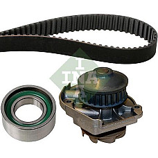 Set pompa apa curea dintata Set de sincronizare curea scripete pompa de apa FIAT DOBLO DOBLO-MINIVAN PALIO PAN FIAT SIENA (178_, 172_), Sedan, 04.1996 - 12.2016 INA 530 0206 30