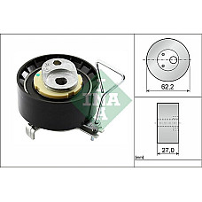 Rola intinzator.curea distributie Timing belt tension roll-pulley VOLVO S60 II S60 III S80 II S90 II V40 V60 I V60 II V70 VOLVO V60 I (155, 157), Turism, 07.2010 - INA 531 0928 10