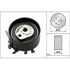 Rola intinzator.curea distributie role de tensionare a Renault Clio - Kangoo 1.2 01 - RENAULT CLIO IV Grandtour (KH_), Turism, 01.2013 - INA 531 0404 10