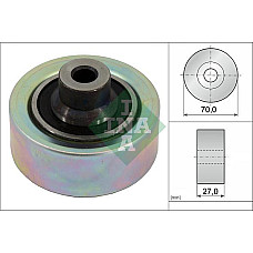 Rola ghidare-conducere. curea transmisie striate curea role Citroen C2-C3-C4 Pugeot 1007 207 307 1.4HDI 1.6HDI PEUGEOT 206 CC (2D), Sabrioleta, 09.2000 - 12.2008 INA 532 0474 10