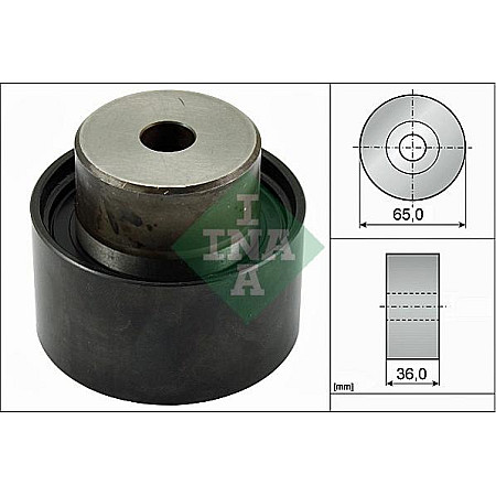 Rola ghidare / conducere, curea distributie CITROEN XANTIA Break (X2), Turism, 01.1998 - 04.2003 INA 532 0140 20