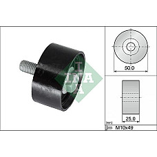 Rola ghidare / conducere, curea distributie AUDI Q2 (GAB, GAG), Crossover, 06.2016 - INA 532 0899 10
