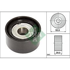 Rola ghidare-conducere. curea transmisie Poly V-belt pulley AUDI A4 ALLROAD B9 A4 B9 A5 A6 ALLROAD C7 A6 C7 A7 Q7 Q8 VW AM AUDI A6 Avant (4G5, 4GD, C7), Turism, 05.2011 - 09.2018 INA 532 0853 10