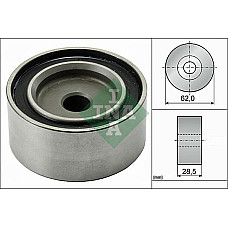 Rola ghidare / conducere, curea distributie TOYOTA AVENSIS II (_T25_), Hatchback, 03.2003 - 11.2008 INA 532 0379 20