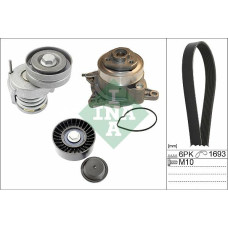 Pompa apa + Set curea transmisie cu caneluri VW TOURAN (1T3), Dubita, 05.2010 - 05.2015 INA 529 0534 30