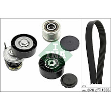 Set curea transmisie cu canel V-belts set with rollers SKODA SCALA VW AMAROK MULTIVAN V MULTIVAN VI TRANSPORTER V TRANS VW AMAROK (2HA, 2HB, S1B, S6B, S7A, S7B), Ridica, 09.2010 - INA 529 0535 20