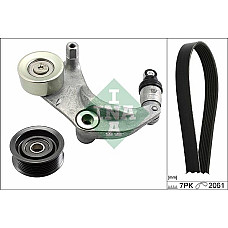 Set curea transmisie cu canel V-belts set with rollers HONDA ACCORD VIII CIVIC VIII CROSSROAD CR-V III FR-V 1.8-2.0 09. HONDA CR-V IV (RM_), Crossover, 01.2012 - INA 529 0153 10