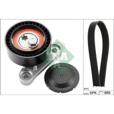 Set curea transmisie cu canel Multi-V-belt set with tensioner SEAT IBIZA IV IBIZA IV SC IBIZA IV ST MII TOLEDO IV SKODA SKODA CITIGO (AA), Hatchback, 10.2011 - 08.2019 INA 529 0160 10