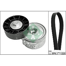 Set curea transmisie cu caneluri PEUGEOT 307 CC (3B), Sabrioleta, 03.2003 - 06.2009 INA 529 0105 10