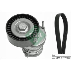 Set curea transmisie cu canel V-belts set with rollers AUDI A2 SEAT CORDOBA IBIZA III IBIZA IV IBIZA IV SC IBIZA IV ST SKODA FABIA II (542), Hatchback, 12.2006 - 12.2014 INA 529 0103 10