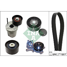 Pompa apa + Set curea transmisie cu caneluri BMW 1 (3 door) I (E81), Hatchback, 09.2006 - 09.2012 INA 529 0368 30