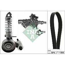 Pompa apa + Set curea transmisie cu caneluri OPEL AGILA (A) (H00), Hatchback, 09.2000 - 12.2007 INA 529 0297 31