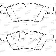 Set placute frana.frana disc Seturi de frana din ceramica Fata se potriveste. MERCEDES E T-MODEL S211 E W211 G W463 GL X164 M W MERCEDES-BENZ G-CLASS (W463), Crossover, 09.1989 - Jurid 573175JC