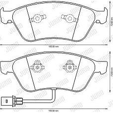 Set placute frana.frana disc Set de frana din ceramica Fata AUDI A6 C6 A8 D2 A8 D3 VW PHAETON 2.5D-6.0 06.00-0 AUDI A6/S6 III (4F2, C6), Sedan, 04.2004 - 08.2011 Jurid 573207JC