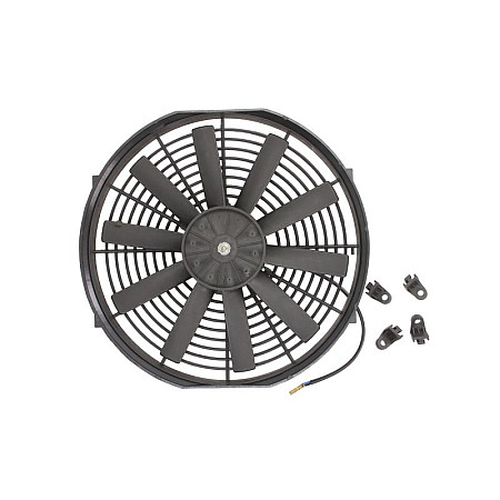 "Ventilator, radiator Wentylator plaski ssacy TurboWorks 14"" 12V zalecany zestaw montazowy MG-WE-006" TURBOWORKS MG-WE-002