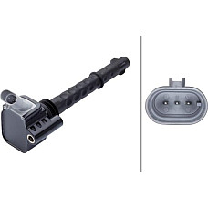 Bobina de inductie ABARTH PUNTO (199_), Hatchback, 03.2012 - HELLA 5DA 358 168-181