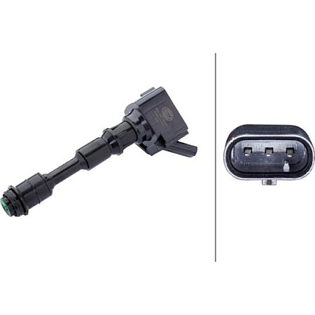 Bobina de inductie VOLVO S60 II S60 III S80 II S90 II V40 V60 I V60 II V70 III V90 II XC40 XC60 I XC60 II XC VOLVO S60 III (224), 02.2019 - HELLA 5DA 358 168-201