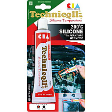 Material de etansare Silicon de etansare etansare izolant de silicon tub 70ml culoare: Negru rezistent la Apa Lichid racire Uleiuri de motor Vaselina -60/300Ccarton inlocuieste garniturile de hirtie plastic s TECHNICQLL TE S-556 70 ML