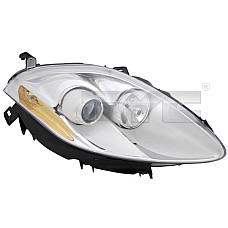Far Lampa frontala Dreapta 2*H1 electric cu motor culoare insert: cromat FIAT BRAVO II TYC TYC 20-11137-05-2
