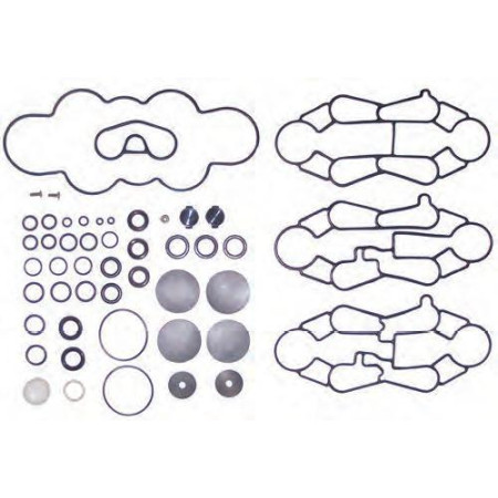 Set reparatie, supapa frana - frana de serviciu Kit de reparare a valvelor mai multe circuite KNORR potriveste: AE 45xx WACH-MOT WT/KSK.80