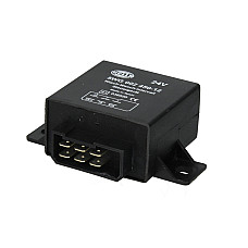 Releu. temporizare stergator parbriz sterge releul de timp MERCEDES LP NG O 404 O 405 O 407 T2-L 01.70- MERCEDES-BENZ O 407, Autobuz, 03.1987 - 11.2001 HELLA 5WG 002 450-121