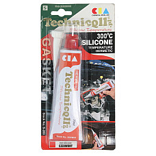 Material de etansare Silicon de etansare etansare izolant de silicon tub 70ml culoare: Rosu rezistent la Apa Lichid racire Uleiuri de motor Vaselina -60/300Ccarton inlocuieste garniturile de hirtie plastic si TECHNICQLL TE S-280 70 ML