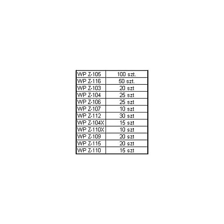 Suport, furtun frana Coliere conducta frana WP WP5-100-01