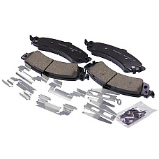 Set placute de frana Spate EN no ECE R90 certification CADILLAC ESCALADE CHEVROLET AVALANCHE AVALANCHE 1500 SILVERADO 1500 TAHOE GMC SIERRA YUKON 4.3-8.1 10.98- WAGNER ZD975