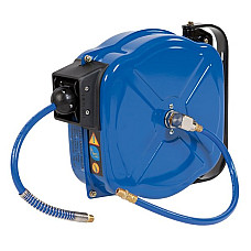 Furtun de aer comprimat Reel with a pressure hose AIRPRESS polyurethane maximum pressure: 13bar inner diameter: 95mm length: 12m with fast couplers AIRPRESS 46580