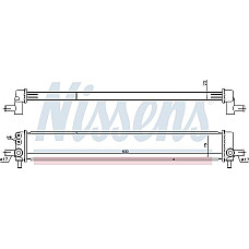 Radiator. baterie de antrenare Radiator motor invertor de tensiune LEXUS CT 1.8H LEXUS CT (ZWA10_), Hatchback, 12.2010 - Nissens 646945