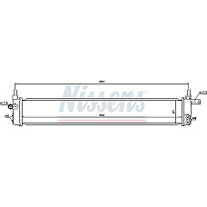 Radiator. baterie de antrenare Radiator motor invertor de tensiune LEXUS HS (ANF10), Sedan, 07.2009 - 01.2018 Nissens 646837