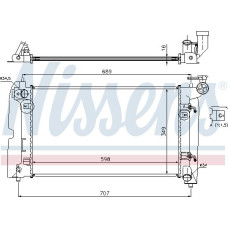 Radiator. racire motor Radiator motor Automat se potriveste. TOYOTA COROLLA COROLLA VERSO 1.4-1.6-1.8 TOYOTA COROLLA IX (_E12_), Hatchback, 01.2001 - 12.2007 Nissens 646321