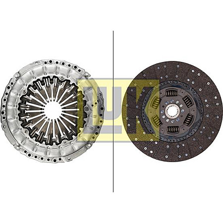 Set ambreiaj Kit ambreiaj 395mm MERCEDES ATEGO ATEGO 2 AXOR AXOR 2 TOURINO O 510 UNIMOG 01.98- MERCEDES-BENZ ATEGO 2 (970.27), 01.2004 - LUK 640 3014 19