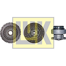 Set ambreiaj Kit ambreiaj 430mm MAN E2000 F2000 F90 F90 UNTERFLUR LIONS STAR TGM I TGS I TGX I BOVA FUTURA NEOPL MAN E2000 (T46 / F2000), 05.2000 - LUK 643 3013 00
