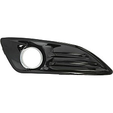 Grila ventilatie. bara protectie Acoperire bara fata Fata Dreapta cu ga pentru lampa de ceata plastic crom-lucios-negru se po FORD FIESTA VI (CB1, CCN), Hatchback, 06.2008 - BLIC 6509-01-2565918P