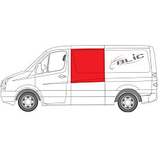 Panou lateral Acoperirea pentru repararea peretilor laterali Stanga deplin peste fisie partea de sus MERCEDES SPR MERCEDES-BENZ SPRINTER 3-t (906), Autobuz, 06.2006 - BLIC 6505-06-3548018P
