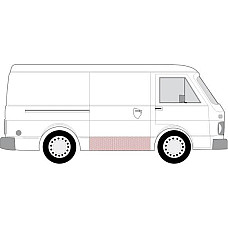 Fata usa Trusa de reparatii usi Spate-Usa glisanta conducta VW LT 28-35 I LT 40-55 I 04.75-06.96 VW LT 28-35 I (281-363), Autobuz, 04.1975 - 06.1996 BLIC 6508-01-9560170P