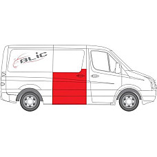 Fata usa Trusa de reparatii usi Spate-Usa glisanta Dreapta strat la fereastra MERCEDES SPRINTER 35-T B906 SPRINTE MERCEDES-BENZ SPRINTER 3,5-t (906), Autobuz, 06.2006 - BLIC 6508-01-3548160P