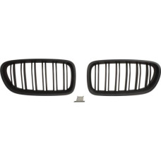 Grila radiator Arcul de gaz grilaj frontal set Set 2 bucati M-PAKIET negru-mat se potriveste. BMW 5 F10 5 F11 2.0-4.4 06.09-02.1 BLIC 6502-07-0067992KP