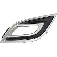 Grila ventilatie. bara protectie Acoperire bara fata Fata Stanga argintiu-negru MAZDA CX-9 09.06- 01.10-10.12 MAZDA CX-9 (TB), Crossover, 09.2006 - BLIC 6502-07-3499917P