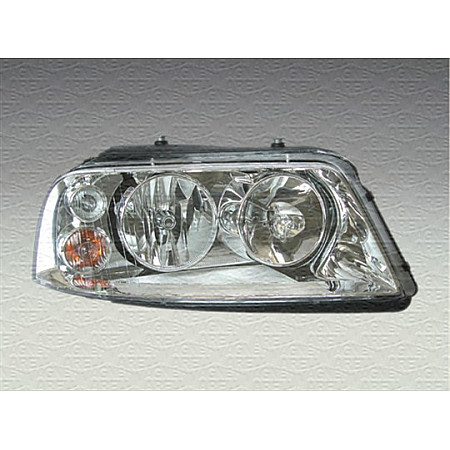 Far Lampa frontala Stanga halogen H1/H7 electric cu motor culoare insert: cromat VW SHARAN -04.10 MAGNETI MARELLI 710301182201