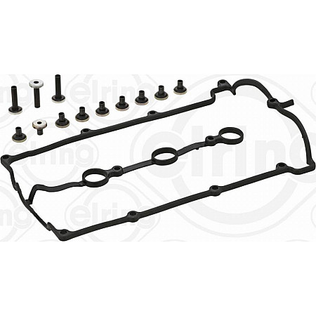 Set garnituri. Capac supape supapa acopere garnitura kit [dreapta] MAZDA 626-MX-6-XEDOS-6-MX-3-323F GT K8-KF-KL V6 MAZDA MX-3 (EC), Compartiment, 05.1991 - 09.1998 Elring 658.220