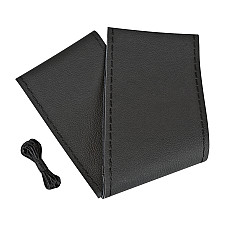 Manson volan piele Pilot - Lampa - L -  37-39cm - Negru