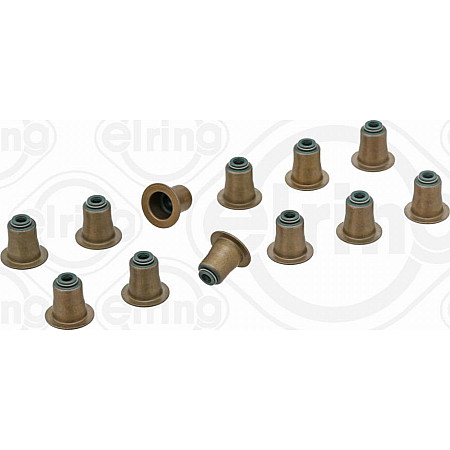 Set garnituri. ax supape Valve stem gasket-seal set 6 BMW 1 E81 1 E82 1 E87 1 E88 1 F20 1 F21 2 F22 F87 2 F23 2 G42 3 E90 BMW 1 (5 door) II (F20), Hatchback, 07.2011 - 06.2019 Elring 660.360