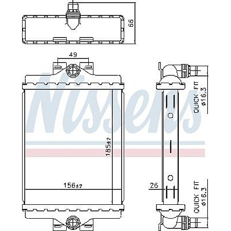 Radiator. racire motor Radiator motor Manual se potriveste. BMW 2 F22 F87 2 F23 3 F30 F80 3 F31 3 GRAN TURISMO F34 4 F32 F82 4 F BMW 3 Gran Turismo VI (F34), Hatchback, 07.2012 - Nissens 606270