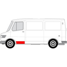 Tapiterie usi Trusa de reparatii usi Fata Stanga strat partea inferioara la prima coasta MERCEDES T1 601 T1 601 6 BLIC 6015-00-3545121K